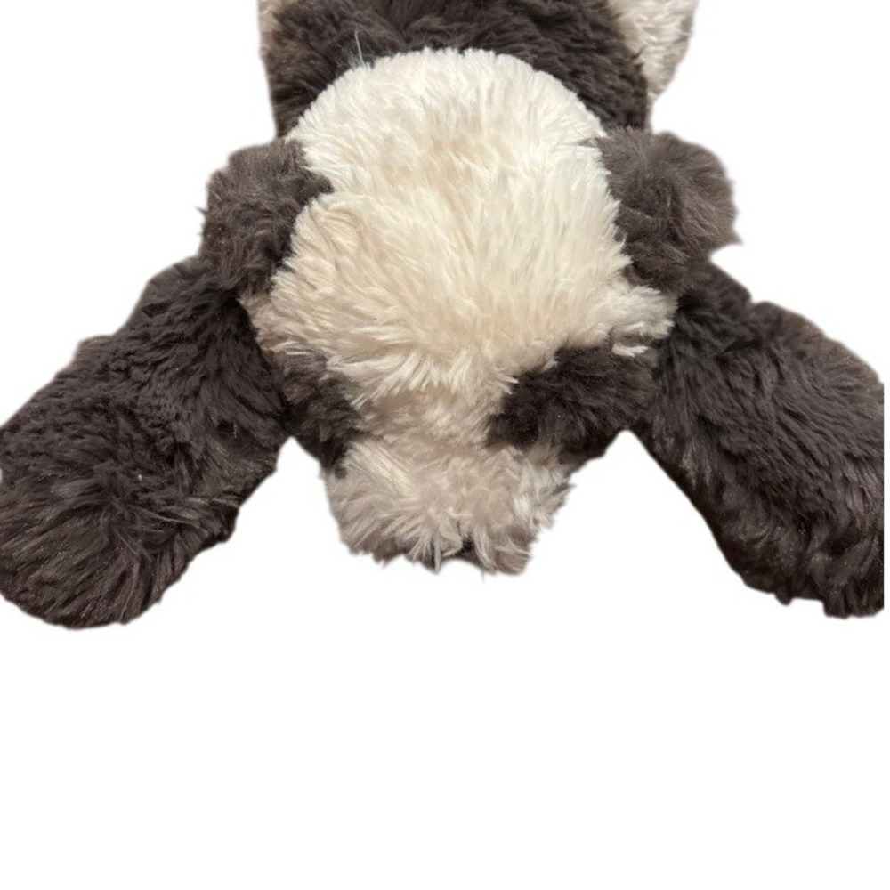 Jellycat Smudge Panda Medium 12 In Rare Retired Grey White Plush Stuffed Animal